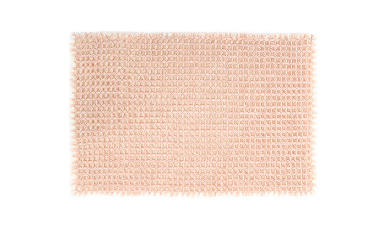 Коврик для ванной 1-ый розовый soft 40х60 см