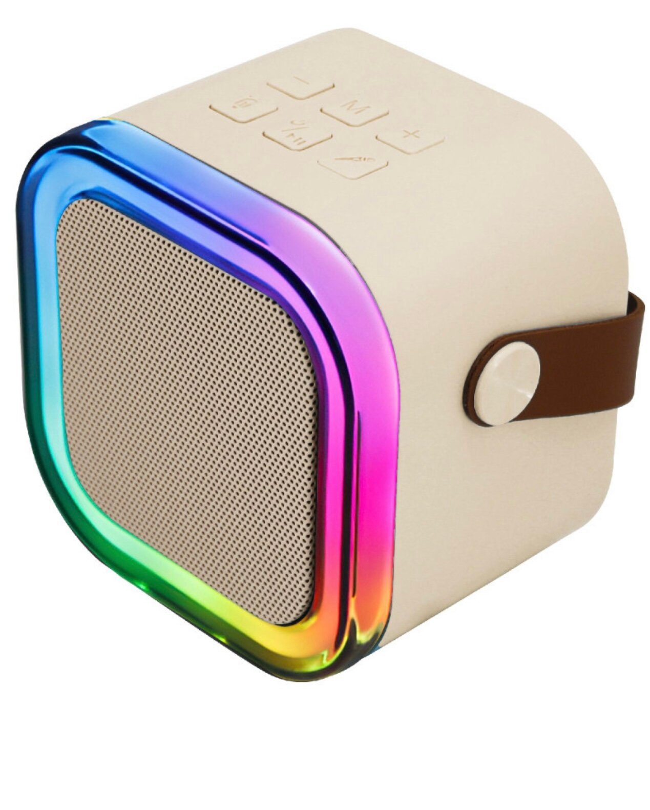 Колонка Беспроводной мини-караоке-динамик с rgb подсветкой 3w