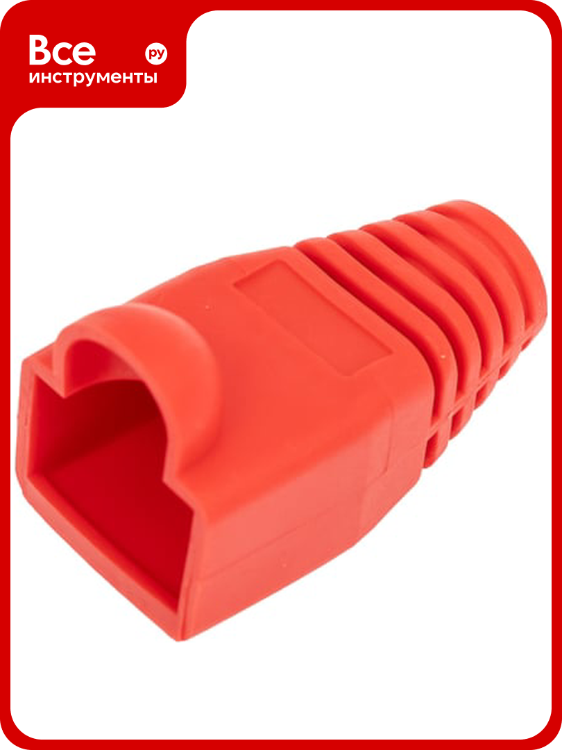 Колпачок 5Bites rj45 / red / 100шт US016-RE