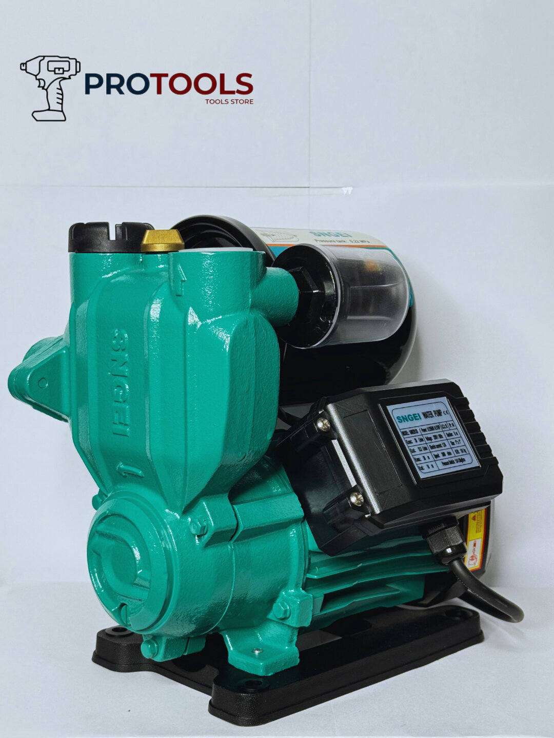 Насос водяной SNGEI 550-250 W , автоматическое повышение давления, бесшумная работа