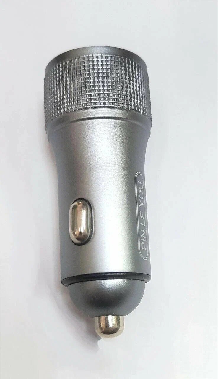 Зарядное устройство для авто в прикуриватель 2в1 USB Type c 5в 20W — фото 1