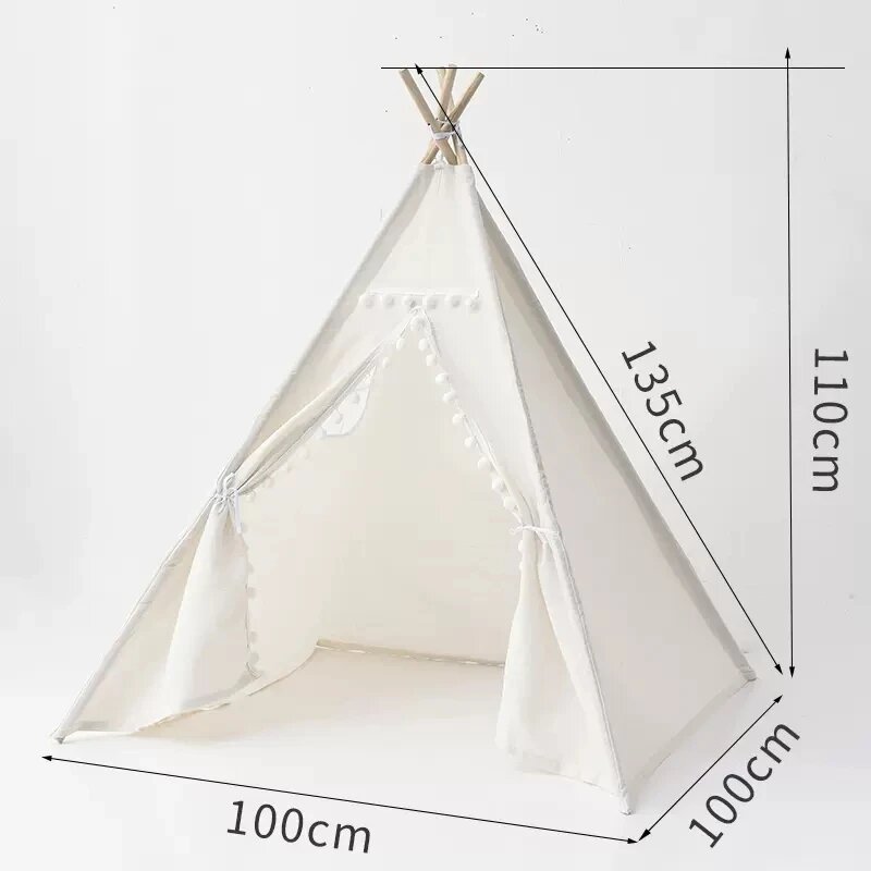 Детская палатка-типи Cloth 1.6м White 1.35Meter