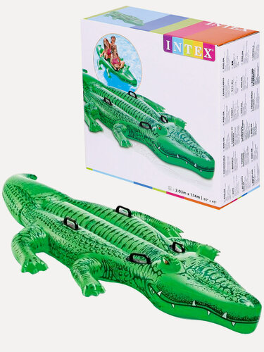 Изображение товара Игрушка надувная для плавания 203x114см INTEX, до 80кг, от 3 лет (Арт. 58562NP)