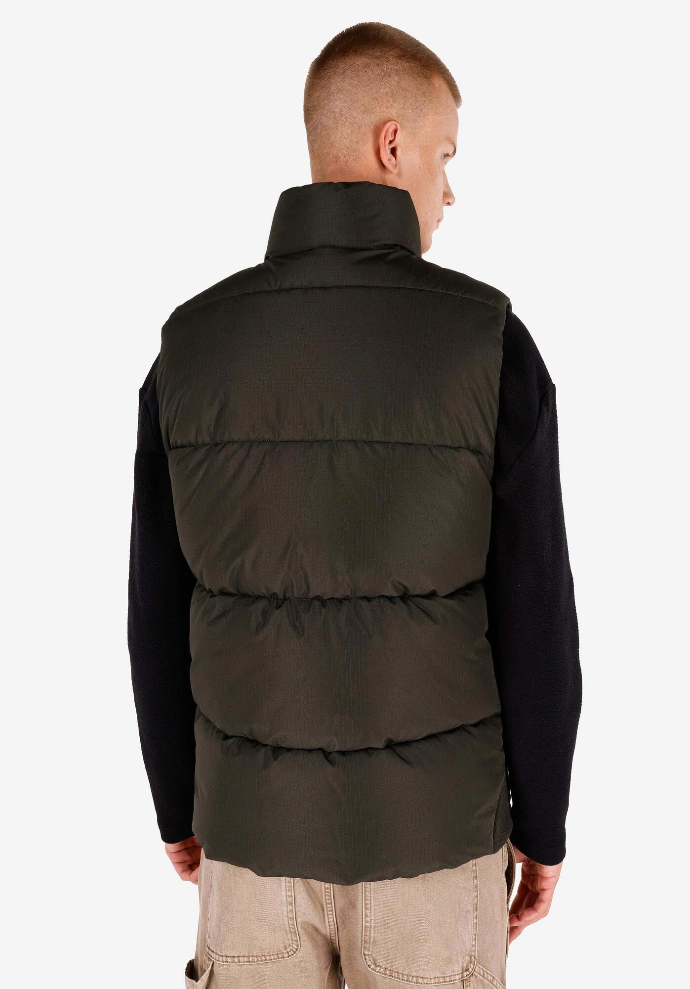 Жилет COLIN'S Regular Fit, размер S, зеленый — фото 1