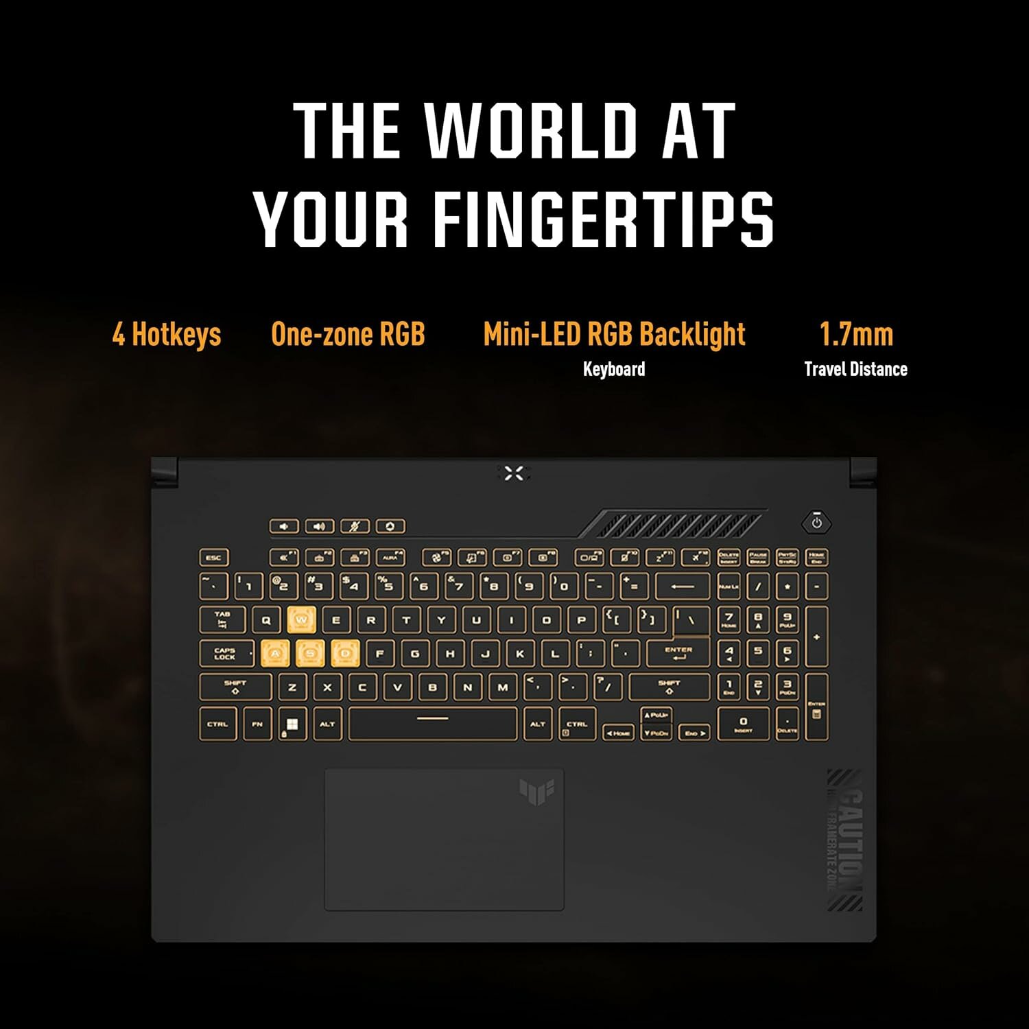 Ноутбук ASUS TUF Gaming F17 FX707 17,3″ FHD IPS, Core 5-210H, 16 ГБ, RTX 3050