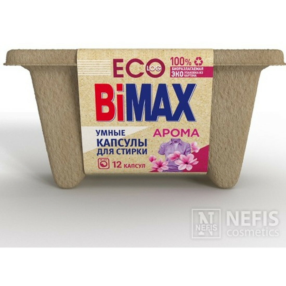 Капсулы для стирки Bimax "ECO Арома", 12 штук