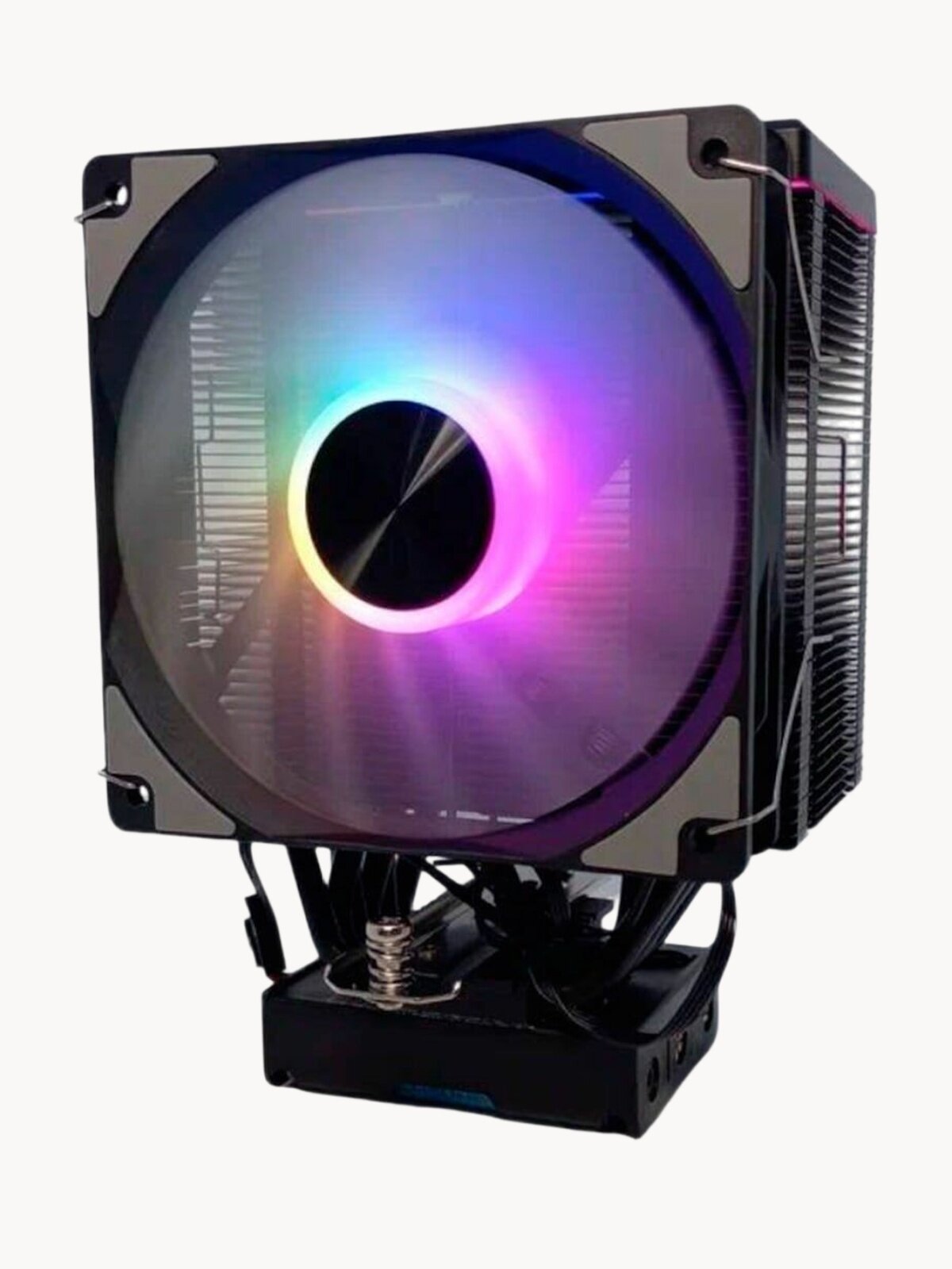 Кулер вентилятор Snowman MT620, для процессора, ARGB-подсветка с контроллером, гидродинамический подшипник