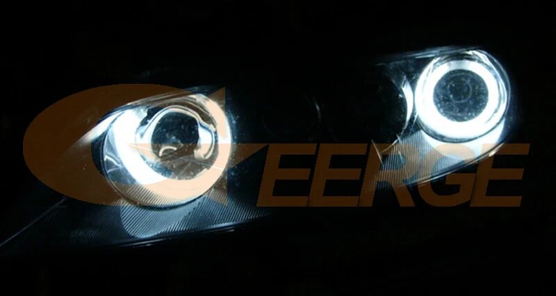 Для Mazda 6 Mazda6 Mazdaspeed 6 MS6 Atenza GG 2002-2008 Отличный ультра яркий комплект CCFL с ангельскими глазами и кольцами Halo, For GG Headlight — фото 1