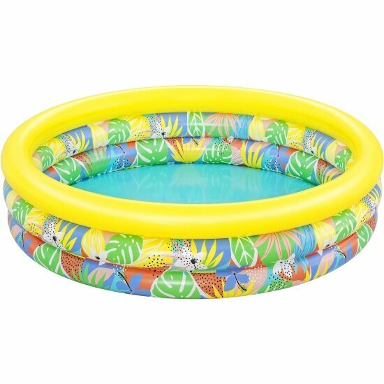 Бассейн надувной Bestway 51203 Jumbo Hippo 168x38 см