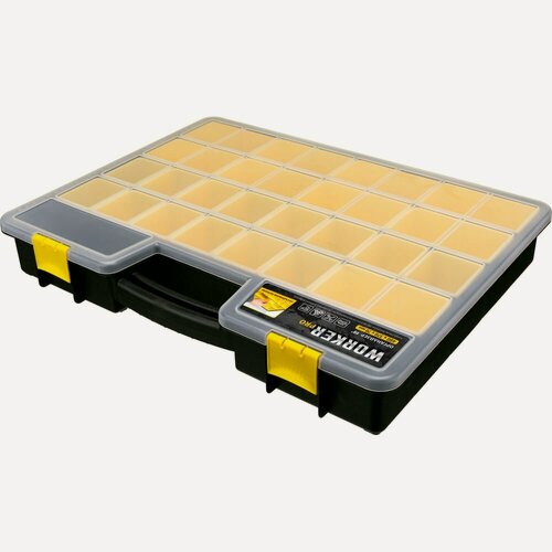 Изображение товара Органайзер Бытпласт "worker pro", 19", 480x370x70 мм (серый) 435228711