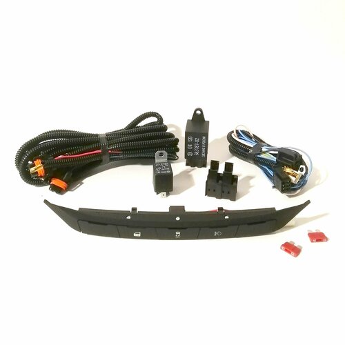 Монтажный набор подключения противотуманных фар Лада Веста (Подключение ПТФ LADA Vesta)