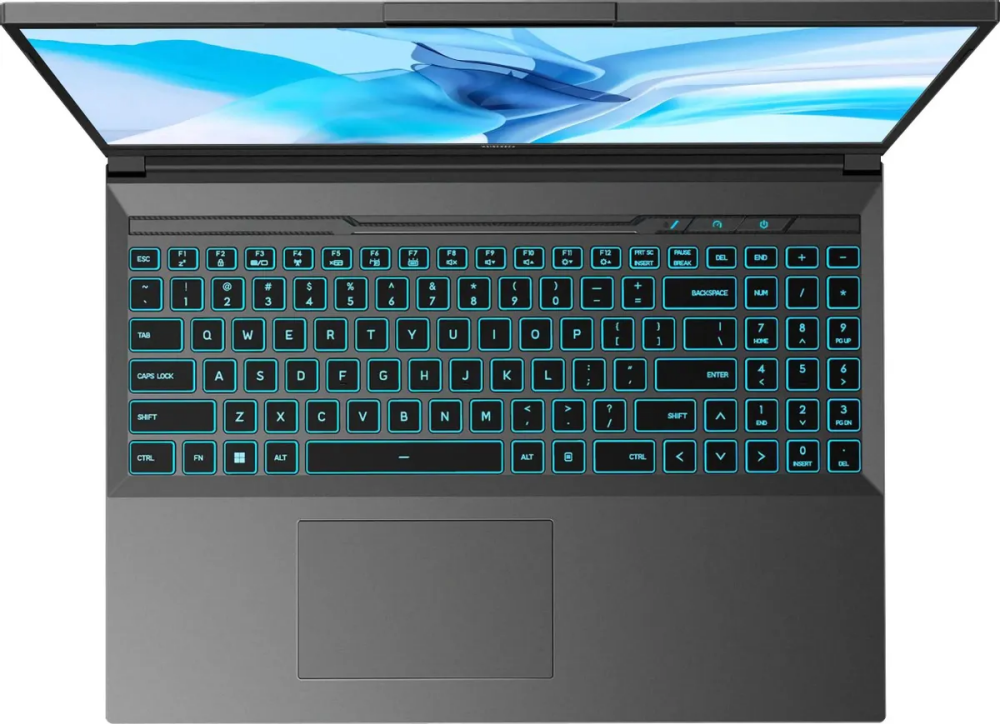 Ноутбук MAIBENBEN X-Treme Typhoon X16A-R77445 16" IPS, Ryzen 7, 16GB, 512GB, RTX 4050, Linux, grey (X16A-R77445FFSLGRE0) — фото 1