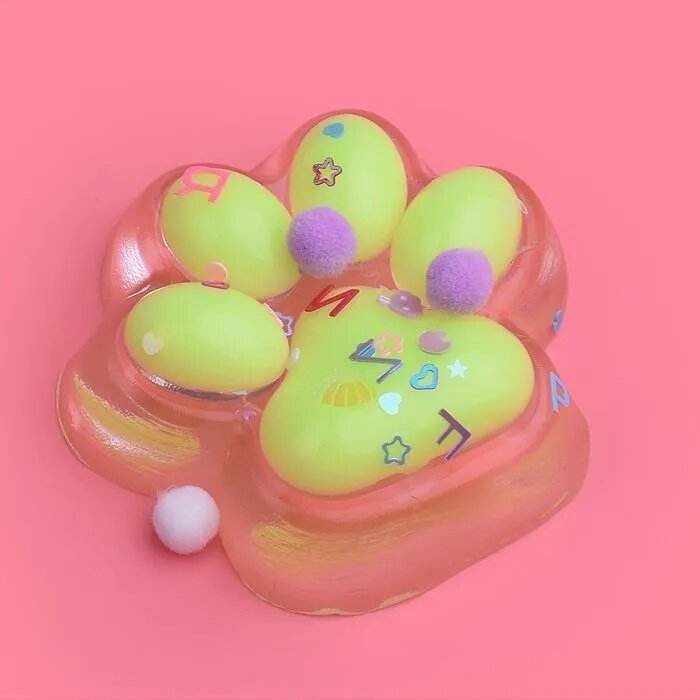 Игрушка - Антистресс"Таба Лапка" с шариками 00-5327 — фото 1