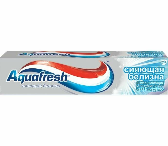 AquaFresh зубная паста Сияющая белизна 75 мл