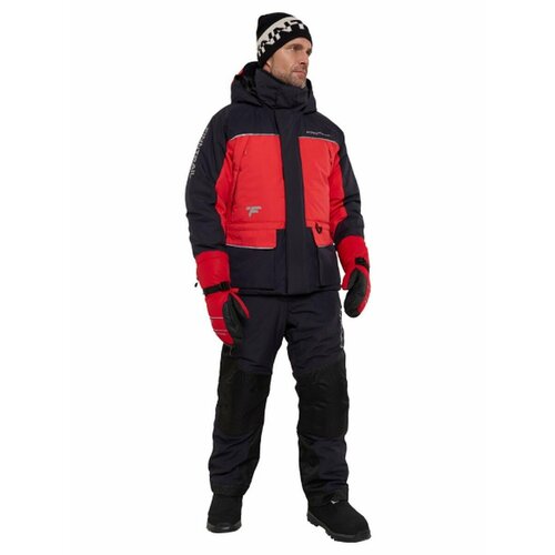 Костюм мужской снегоходный FINNTRAIL Nordy зимний 3757 красный размер L красный, red