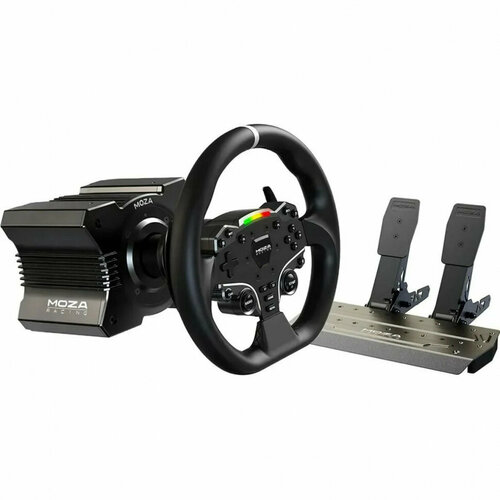 Игровой руль MOZA R5 Bundle R5 Base ES Wheel SR-P Lite double PedalsR5 Table Clamp RS20 50990₽