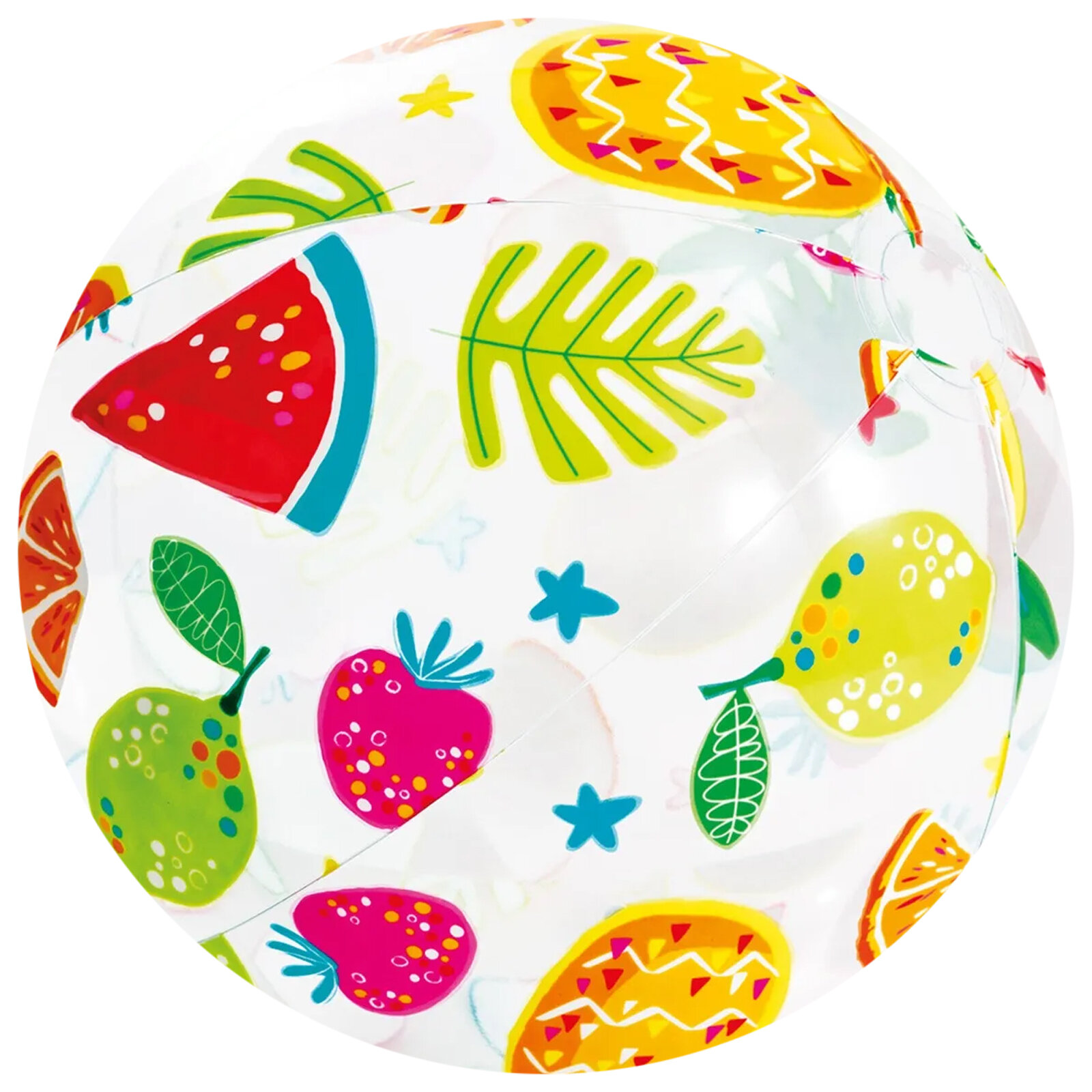 Надувной мяч Intex 59040NP Lively Print Ball (51см 3+) фрукты