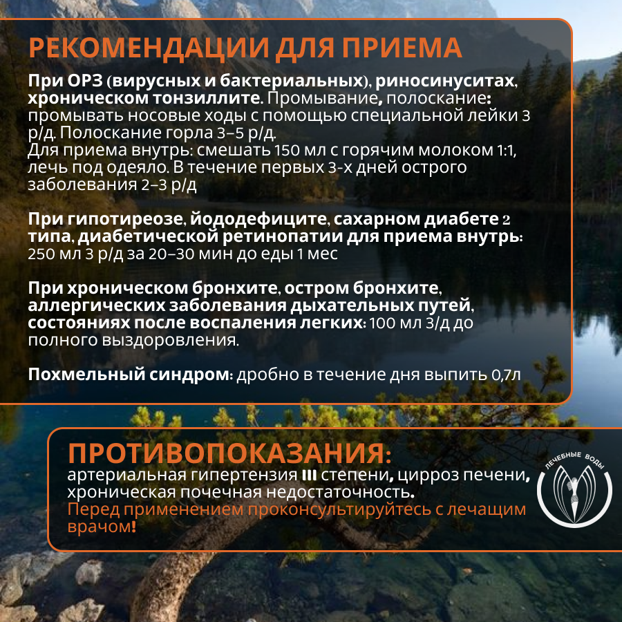 Изображение Минеральная лечебная вода Винцентка (Vincentka) с йодом 0,7 л х 6 шт, йододефицит