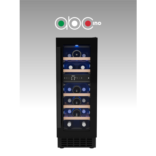 Винный шкаф встраиваемый под столешницу ABCino A-20D, 16 бутылок