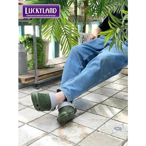 фото Сабо luckyland, размер 42, зелeный