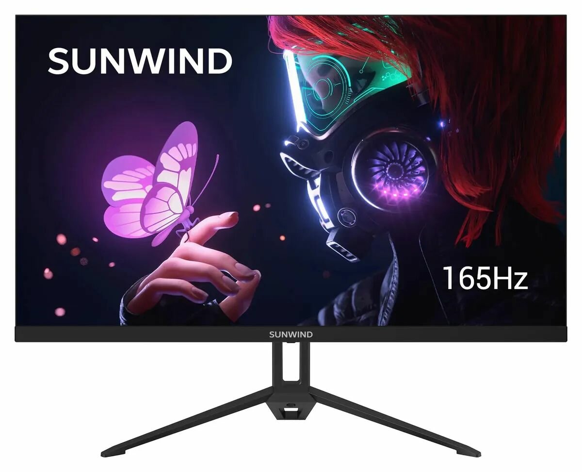 SunWind 27" SUN-M27BA107 черный