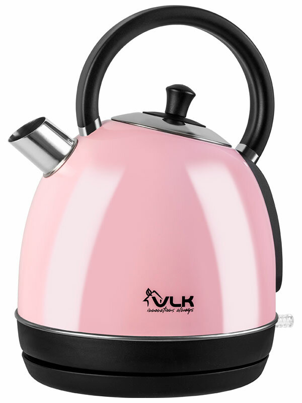 Чайник электрический VLK Siena-6562 розовый/черный