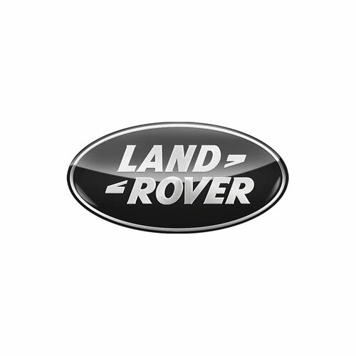 3D логотип Land Rover значок автомобиля передняя решетка эмблема задняя наклейка на багажник для Land Range Rover Discovery Evoque Defender аксессуары 67mm LR Black 265₽