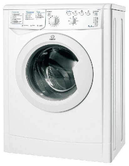 Стиральная машина Indesit IWSB 5105 белая фронтальная класс: A макс. загрузка:5кг 85х60х41.5см 1000 об/мин дисплей - нет