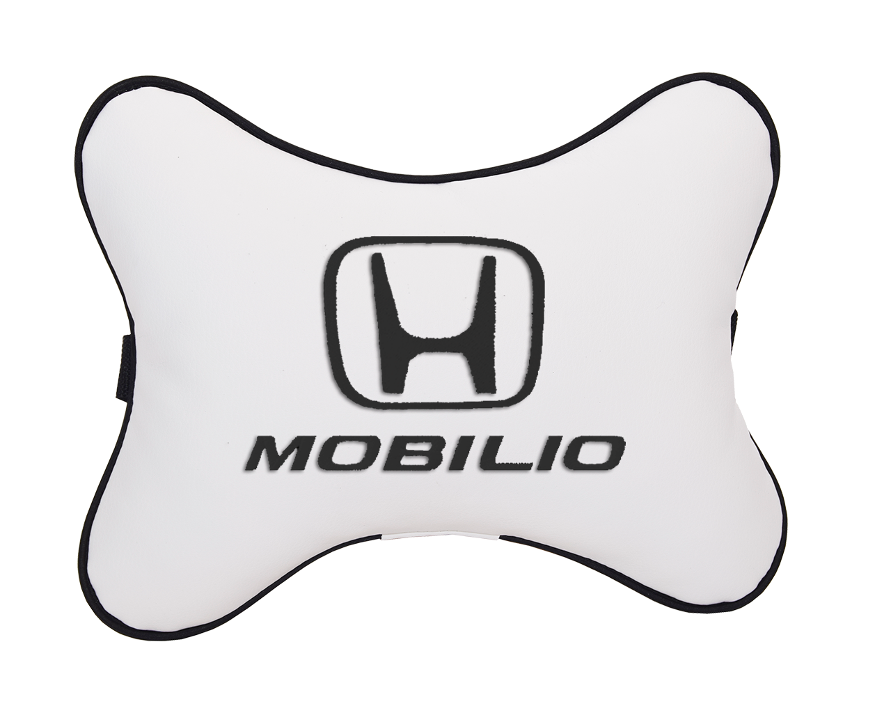 Подушка на подголовник белая экокожа HONDA Mobilio