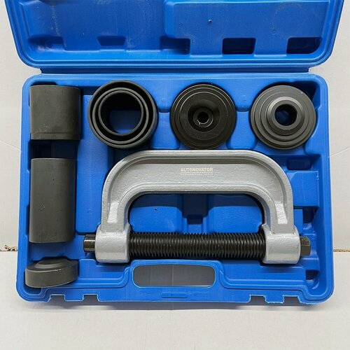 Изображение товара Набор для замены сайлентблоков и шаровых опор со струбциной 10 предметов