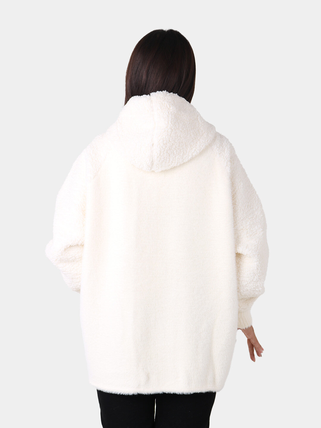 Пальто, размер One Size, белый, — фото 1