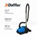 Пылесос DOFFLER VCB 1606 BLUE, сухая уборка, 1600 Вт, черно-синий