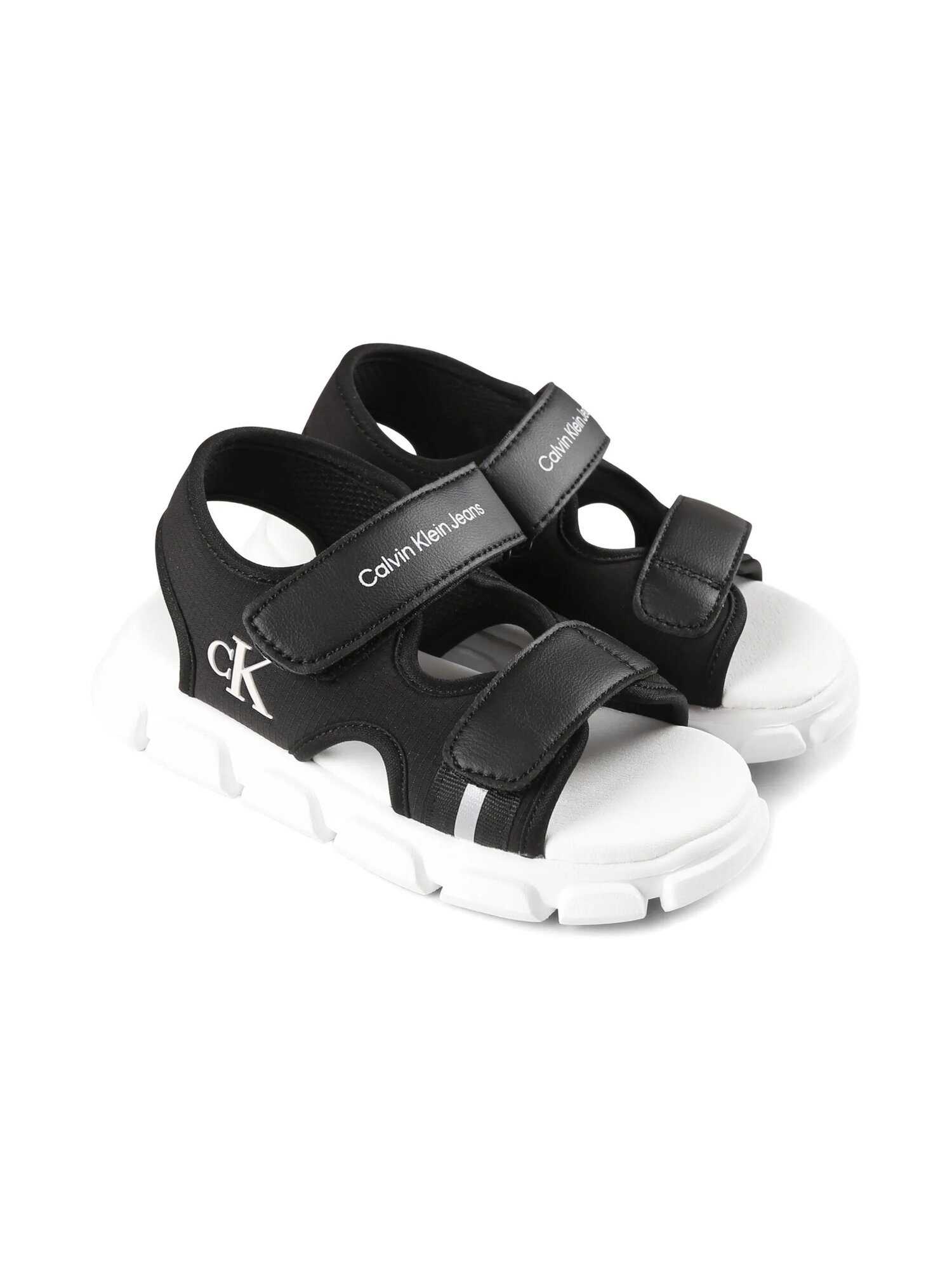 Сандалии CALVIN KLEIN, размер 22 EU, черный