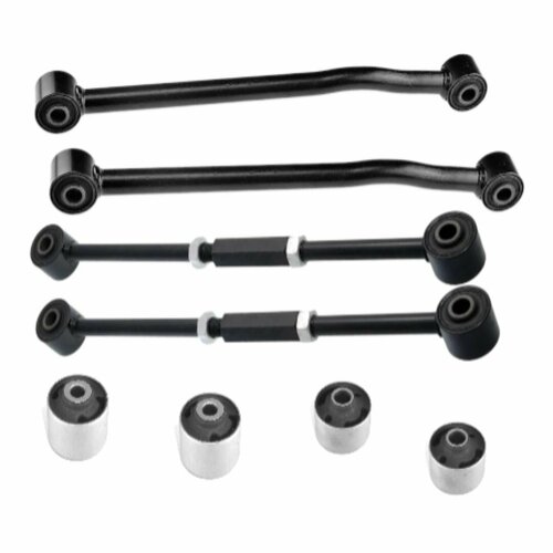 Комплект поперечных рычагов задней подвески 4шт и сайлентблоков продольных рычагов на все KIA Spectra