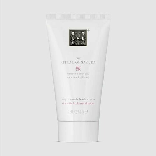 фото Увлажняющий крем для тела rituals. the ritual of sakura magic touch body cream 70ml