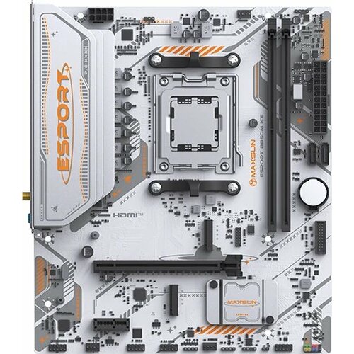 Материнская плата Maxsun eSport B850M WIFI ICE MS-eSport B850M WIFI ICE 17020₽