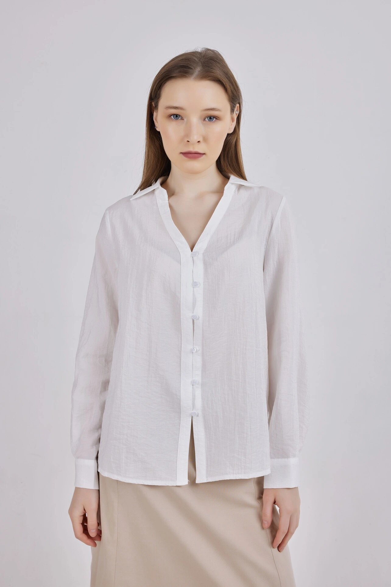 Блуза Selfie, размер XS, белый — фото 1