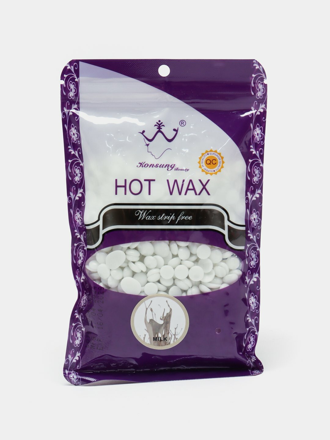 Воск для депиляции, профессиональный, гранулированный, пленочный, 100 гр.