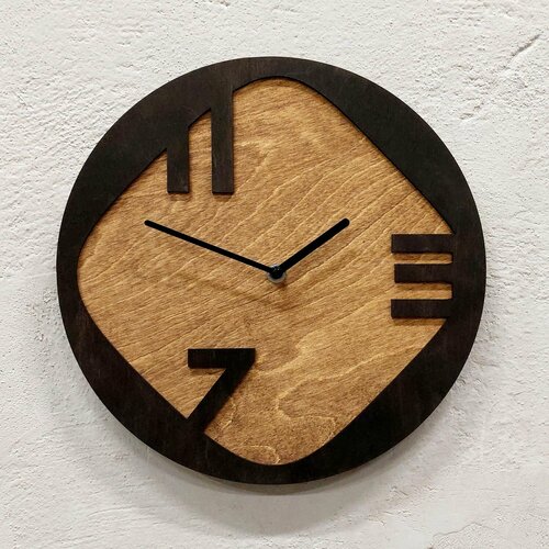 Часы настенные интерьерные 30 см. с бесшумным механизмом