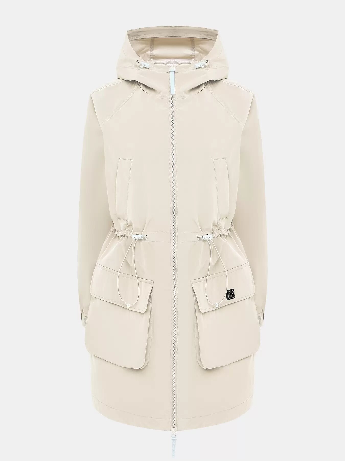 Плащ Armani Exchange, размер L, молочный