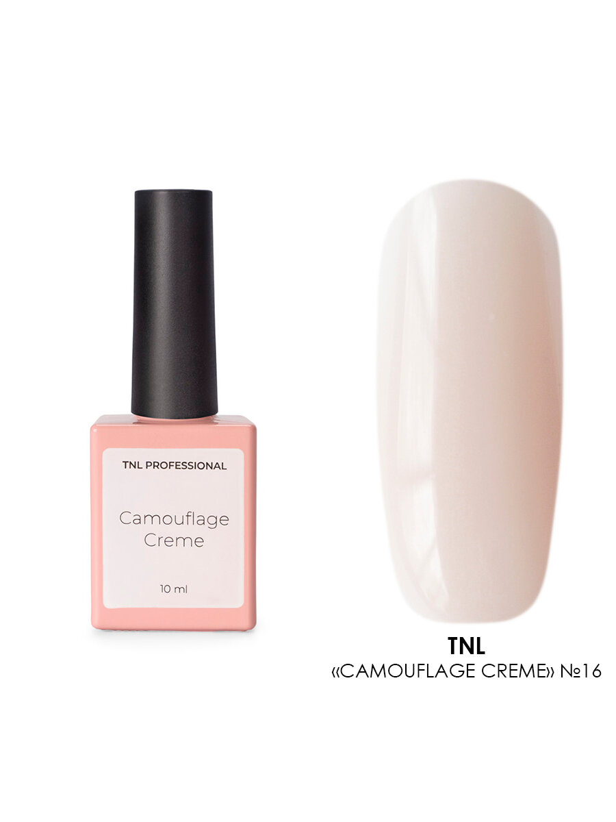 TNL, Camouflage Creme - набор №3 камуфлирующий нюдовый гель-лак (6 оттенков по 10 мл) — фото 1