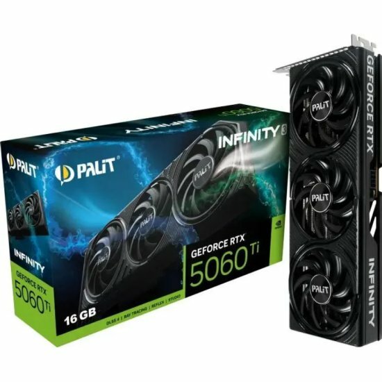 Видеокарта Palit GeForce RTX 5060 Ti INFINITY 3 16G