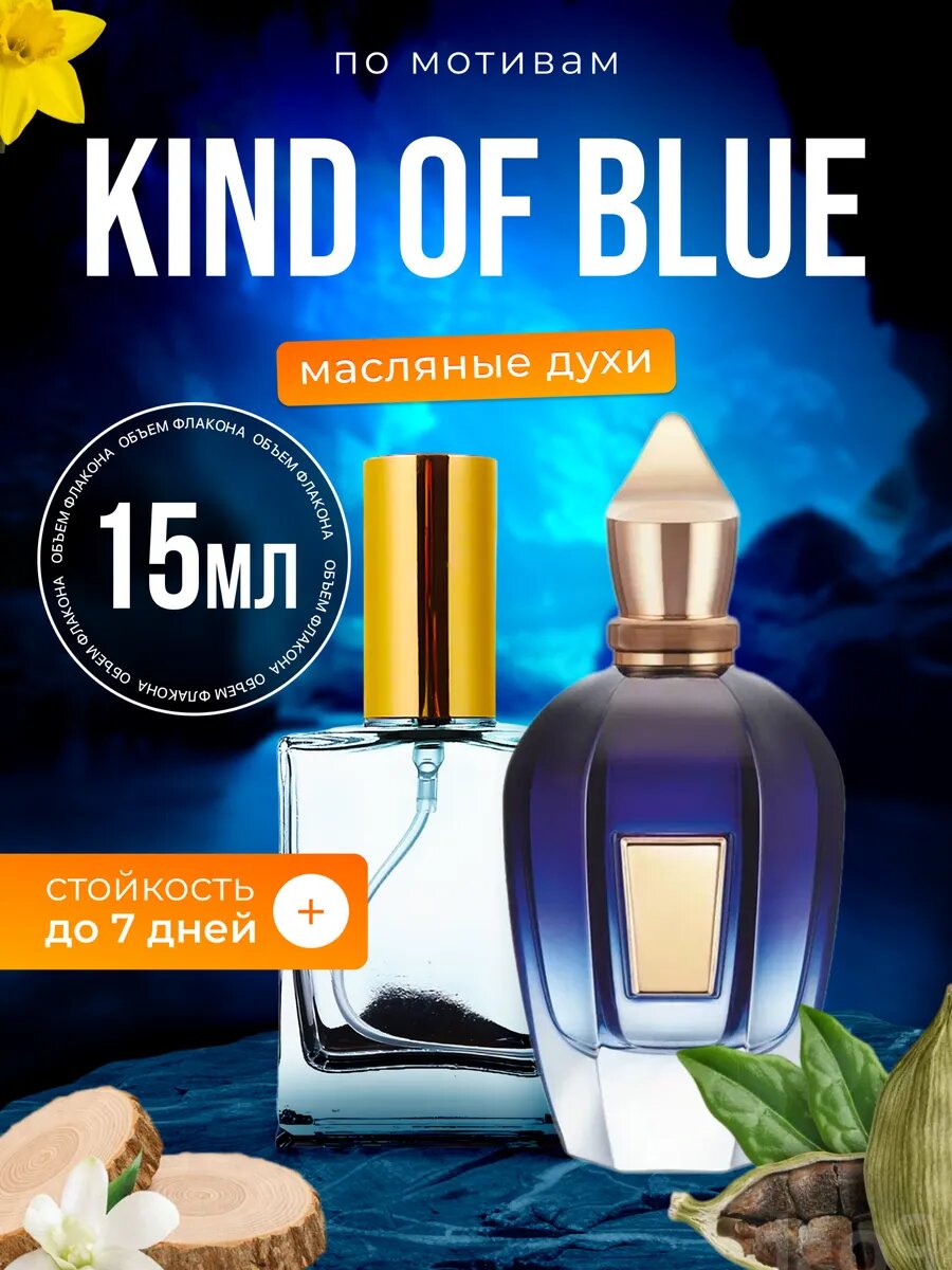 Духи масляные по мотивам Kind of Blue Ксерджофф Кинд Блю парфюм мужские женские стойкие
