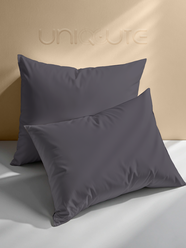 Комплект наволочек Uniqcute 50х70 см, 2 шт, Поплин, хлопок 100%, Rutil