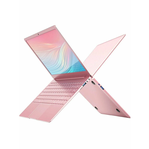 Сверхтонкий Ноутбук Intel Celeron N95 16GB +512GB SSD DDR4, Pink, русской раскладкой