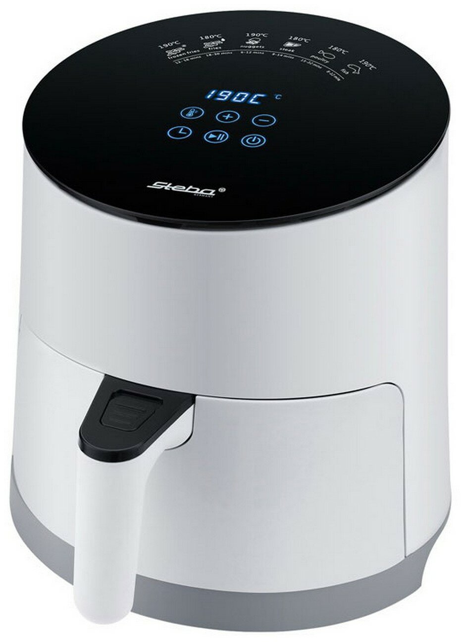 Аэрофритюрница Steba HF 1000 мощность 1500 Вт ЖК-дисплей белый