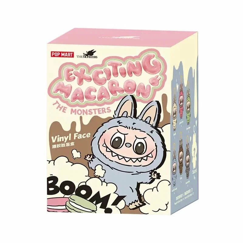 Игрушка-сюрприз Лабубу POP MART LABUBU THE MONSTERS Exciting Macaron 17 см, Original Pop Mart Product