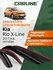 Дефлекторы окон Carline Kia Rio X-Line (Киа Рио х лайн) 2017-н. в...