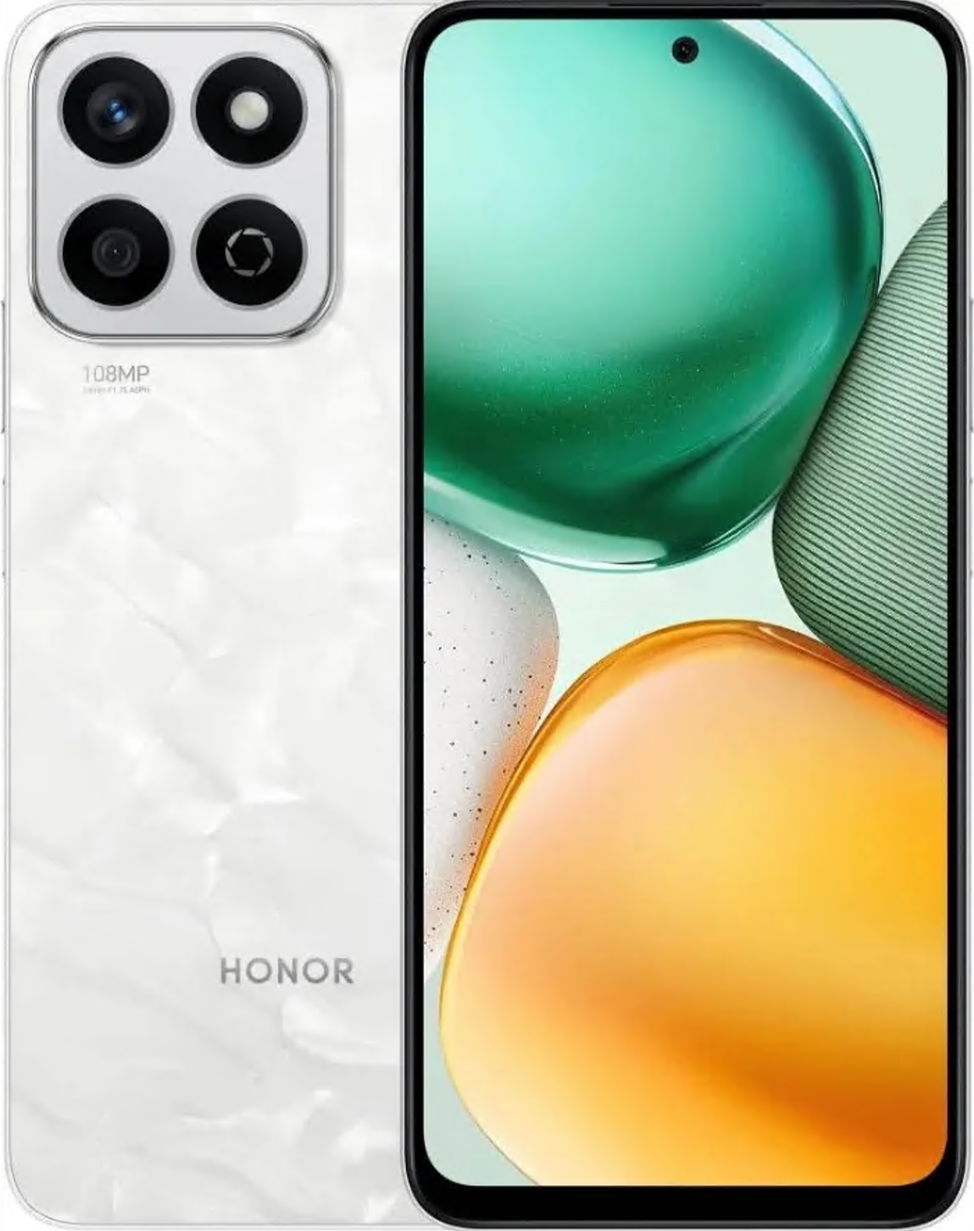 Смартфон HONOR 200 Smart, 8/256 ГБ, Global, Moonlight white (Белый)