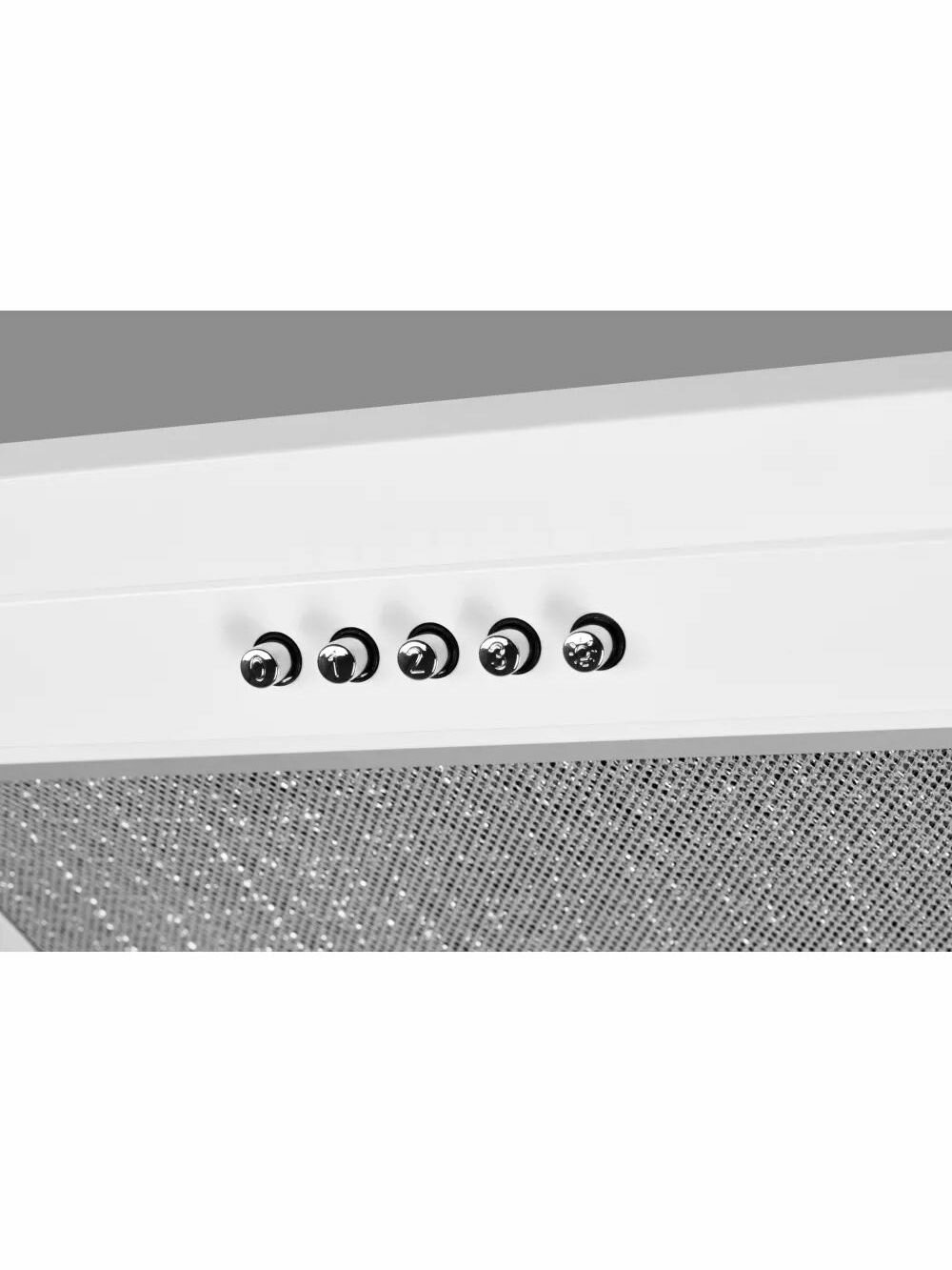 Вытяжка Kuppersberg INLINEA 52 WX, встраиваемая, 52 см, белый цвет, с выдвижной панелью и LED-подсветкой — фото 1